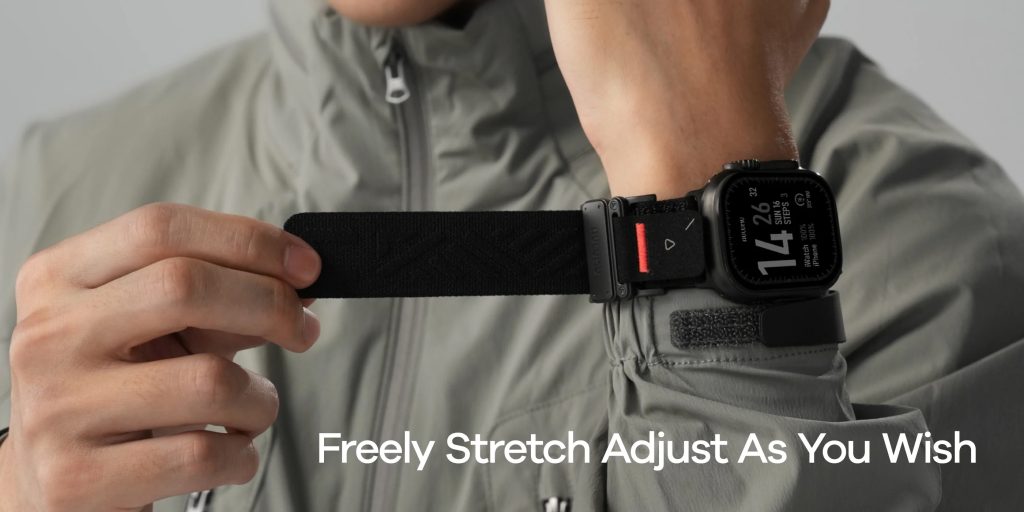 A person wearing a watch