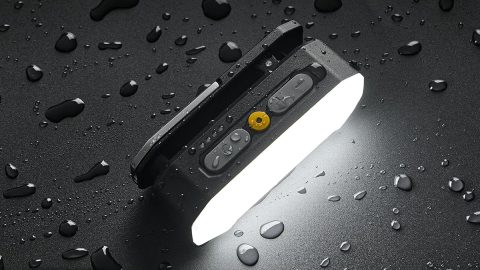 A light on a surface