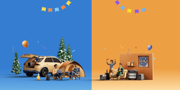 A couple of people sitting on a couch