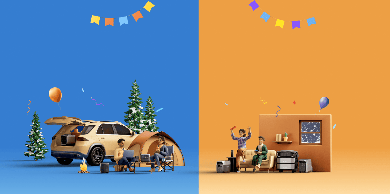 A couple of people sitting on a couch