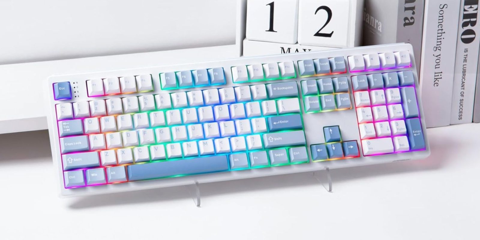 Image showing Epomaker's full-size mechanical keyboard.