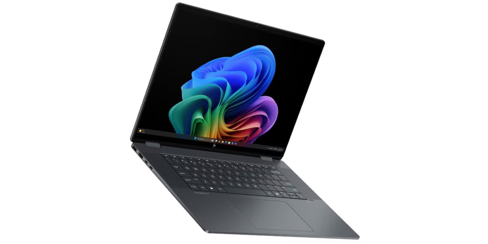 Image showing a render of HP's OmniBook X Flip 2-in-1 Copilot+ PC.