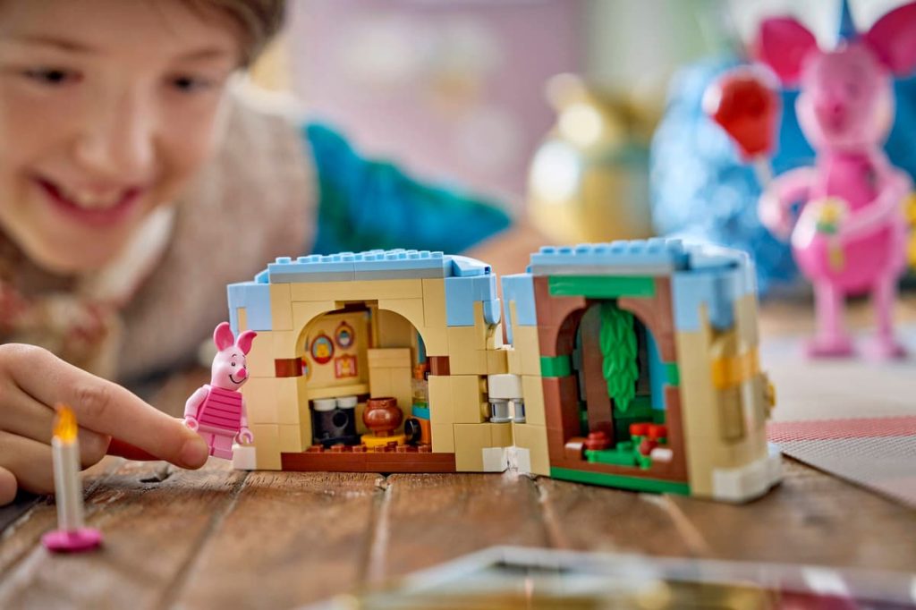 A child playing with a toy