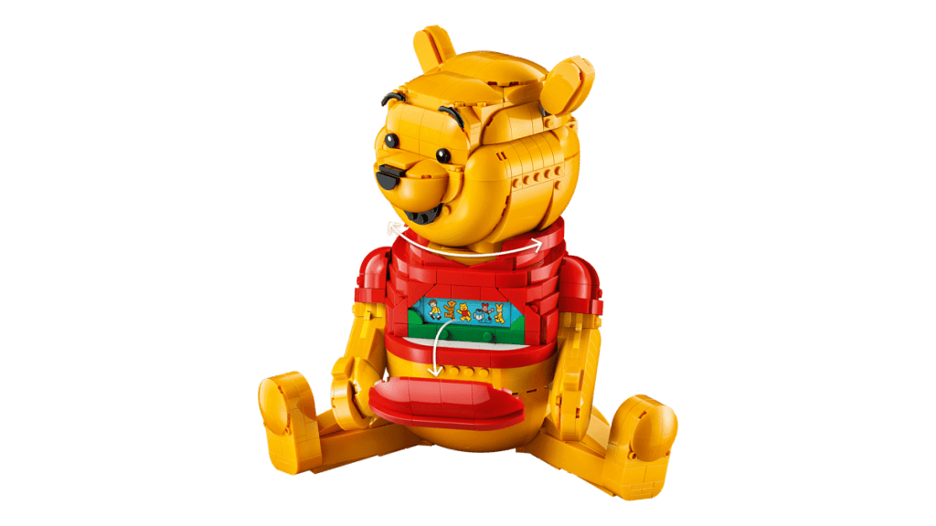 A yellow and red toy