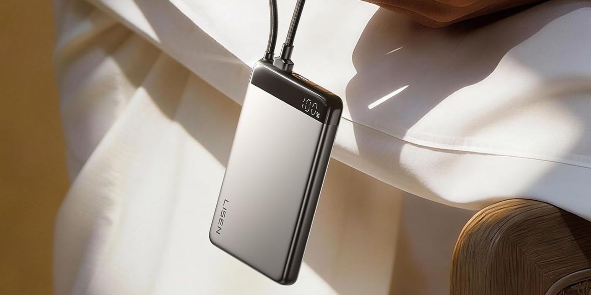 Image showing LISEN's 10K power bank.