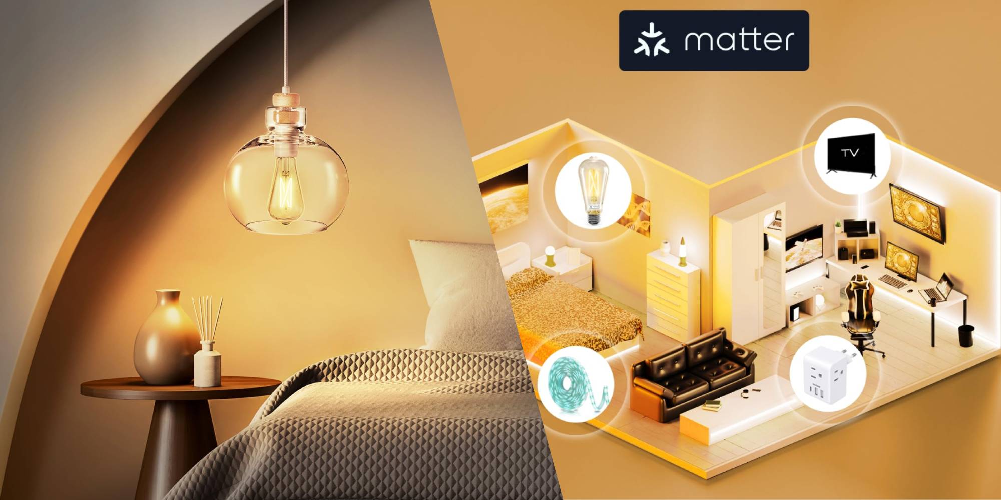 A collage of a bedroom