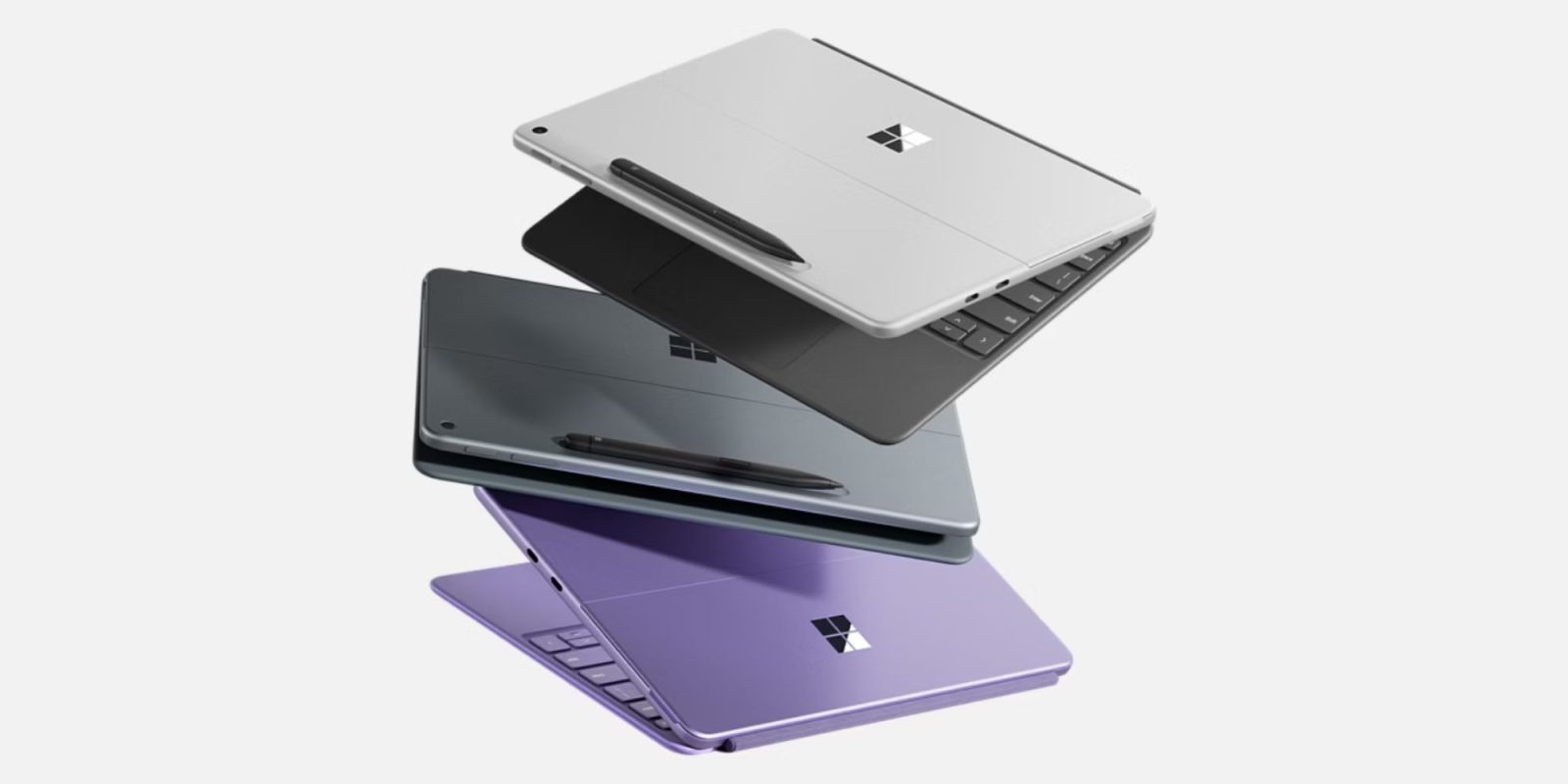 Image showing renders of Microsoft's Surface Pro Copilot+ PC.