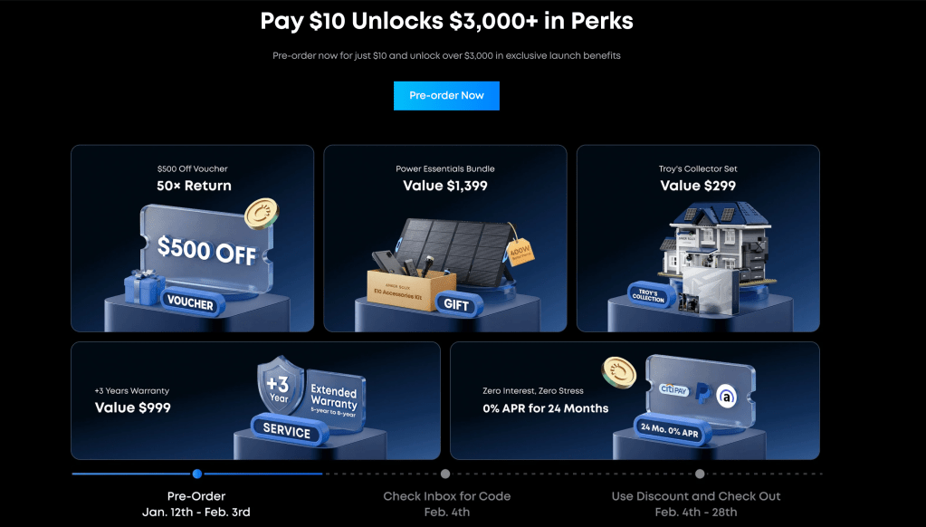 A screenshot of a website