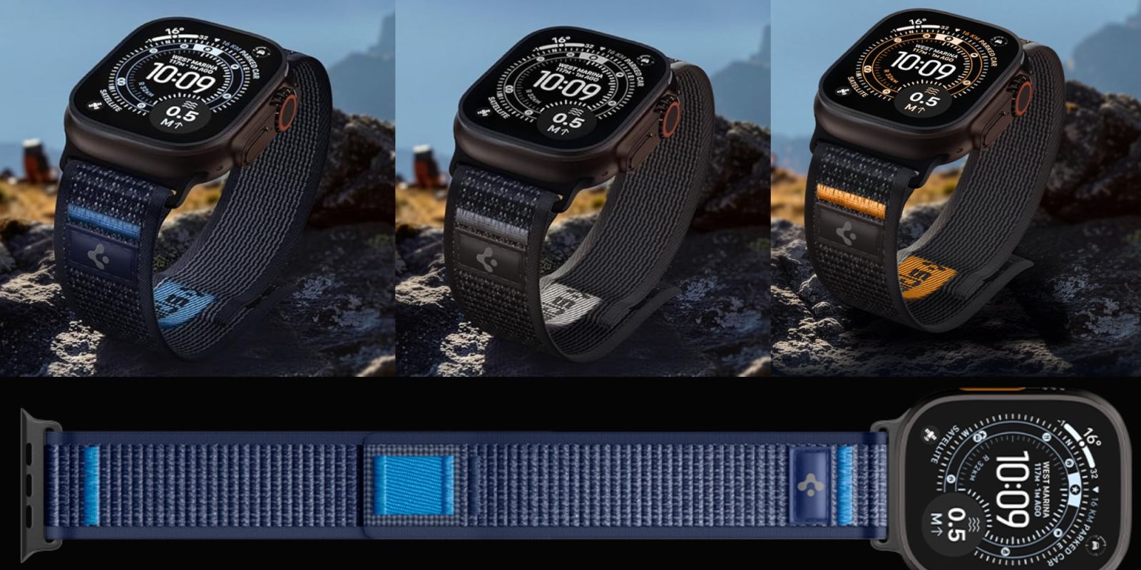 A collage of smart watch