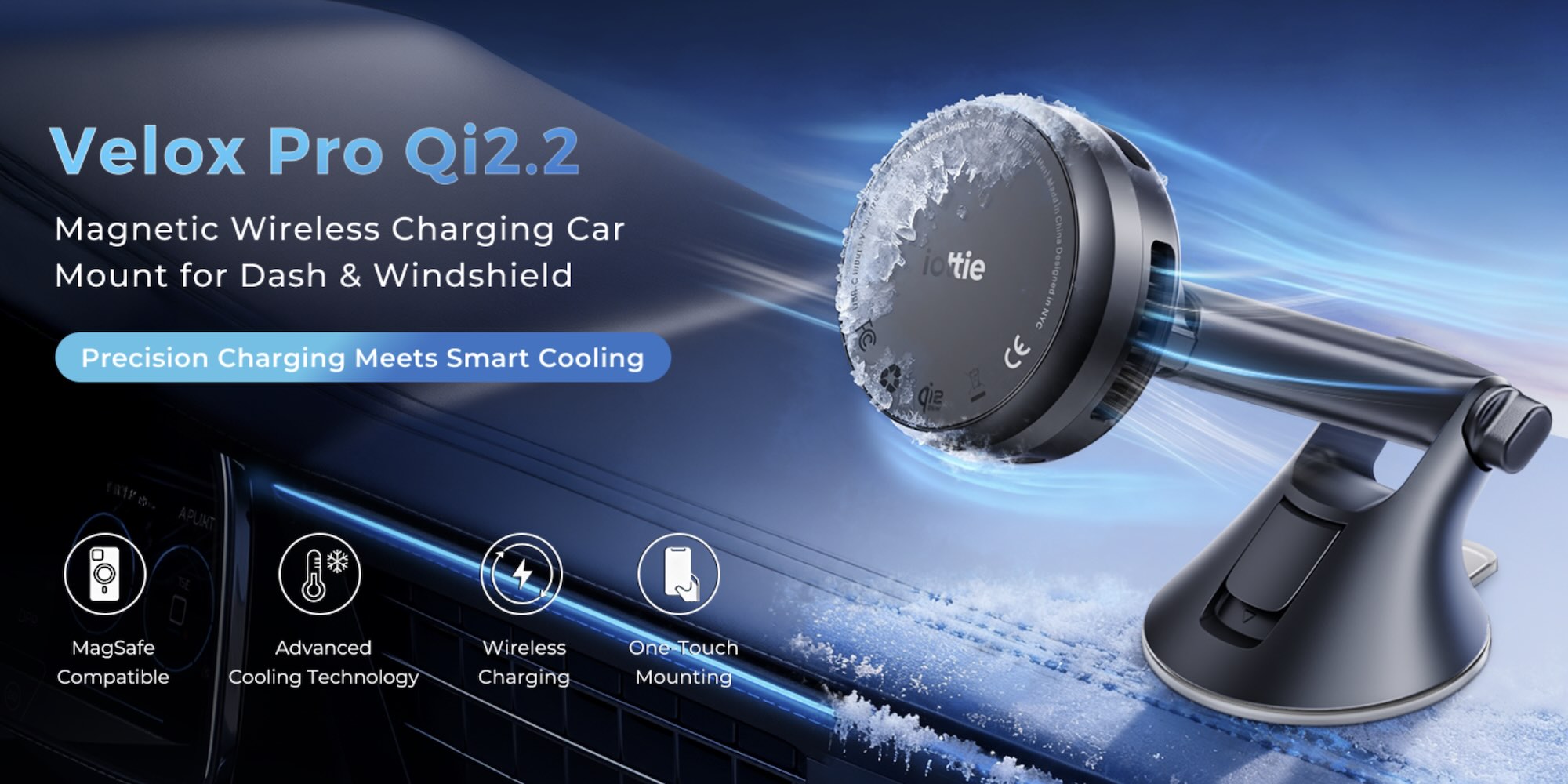 iOttie Velox Pro Qi2.2