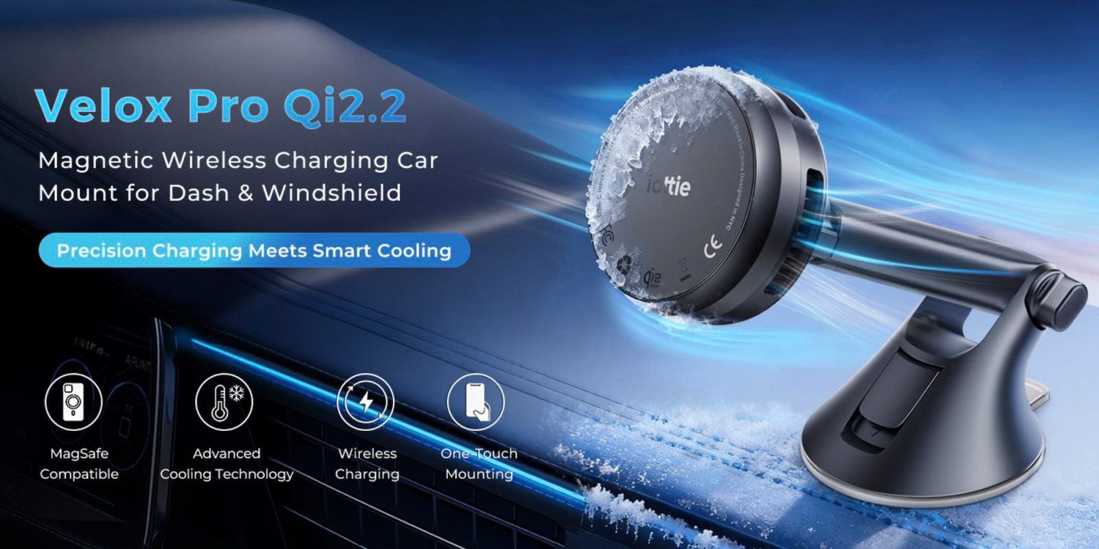 iOttie Velox Pro Qi2.2