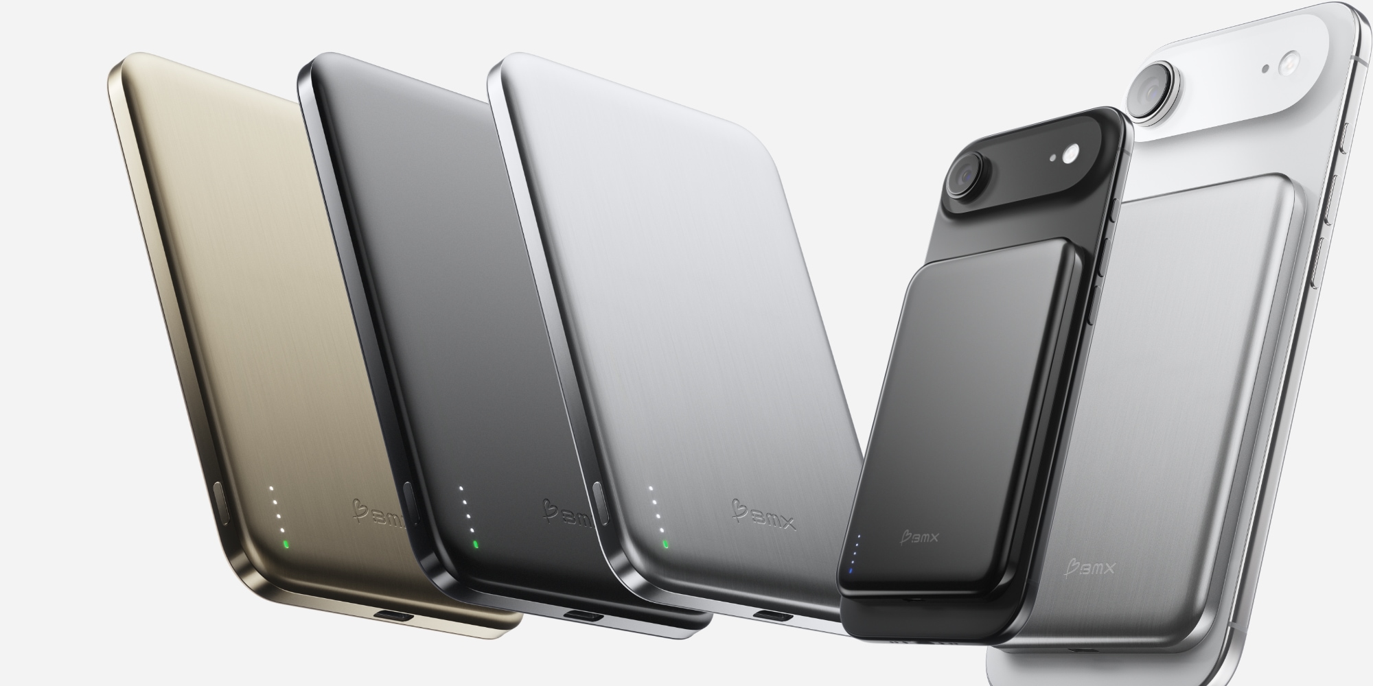 A group of cell phones