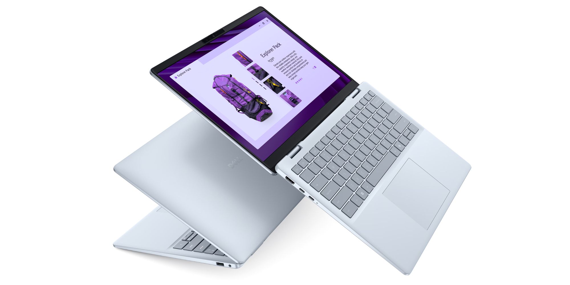 Image showing a render of Dell's 14 Plus Copilot+ PC.