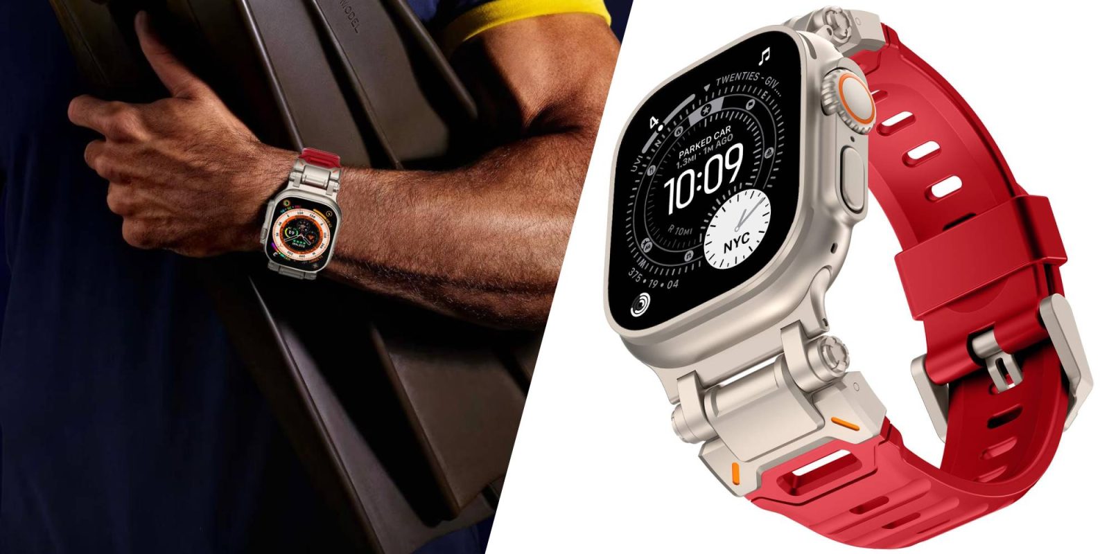 A close up of a watch