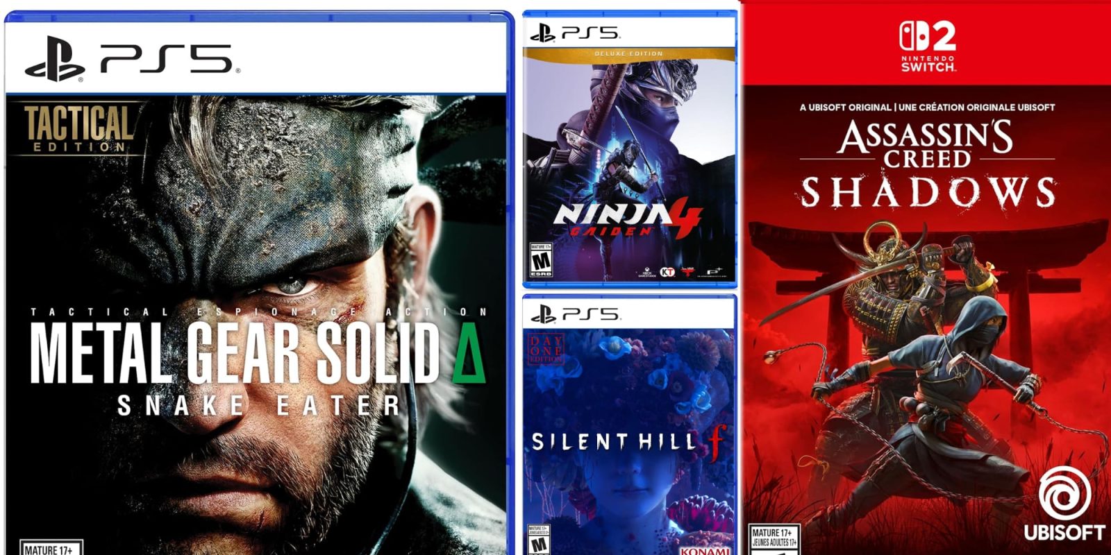 A group of video games