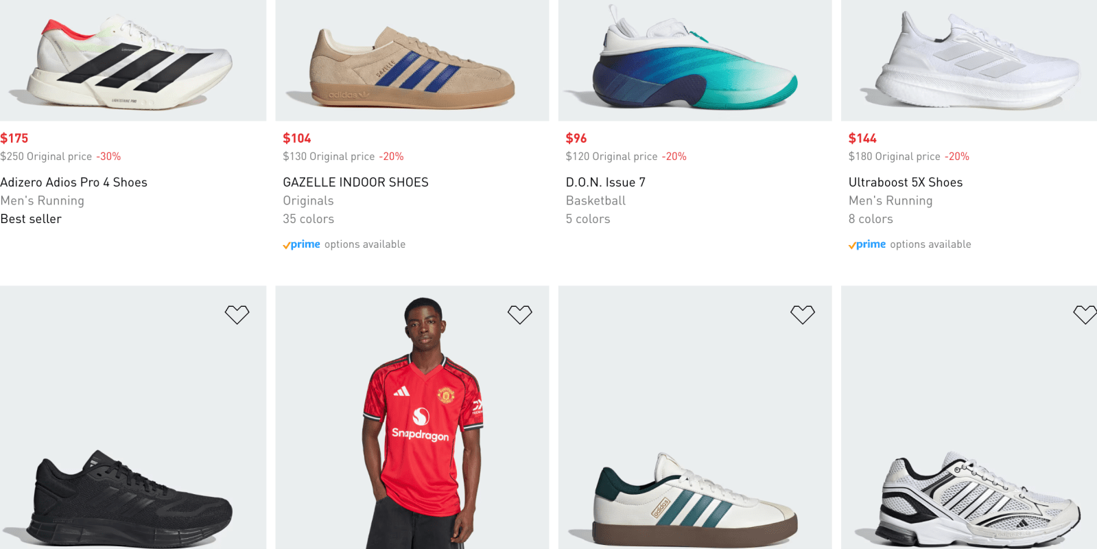 A screenshot of a website