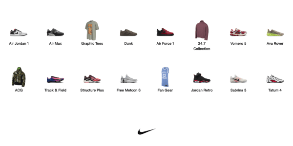 A screenshot of a shoe